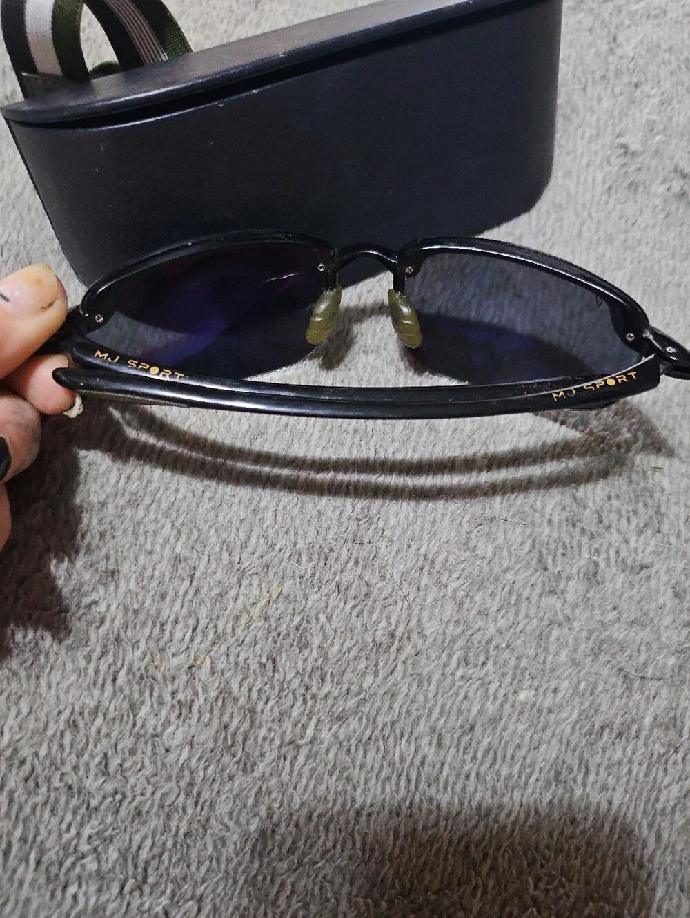 Maui Jim Ho'okipa Mens  rimless polarized sunglasses